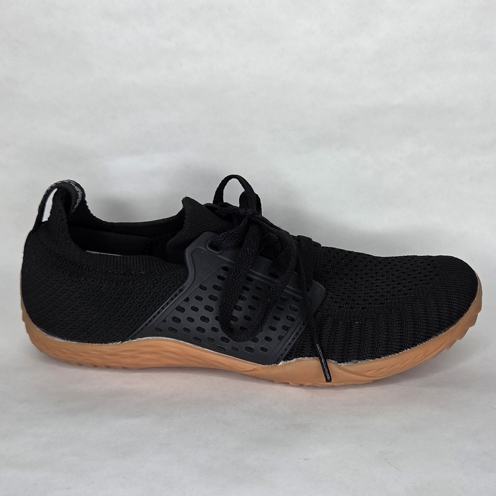 WHITIN Black Sneakers with Gray Accents (Size EU 38)